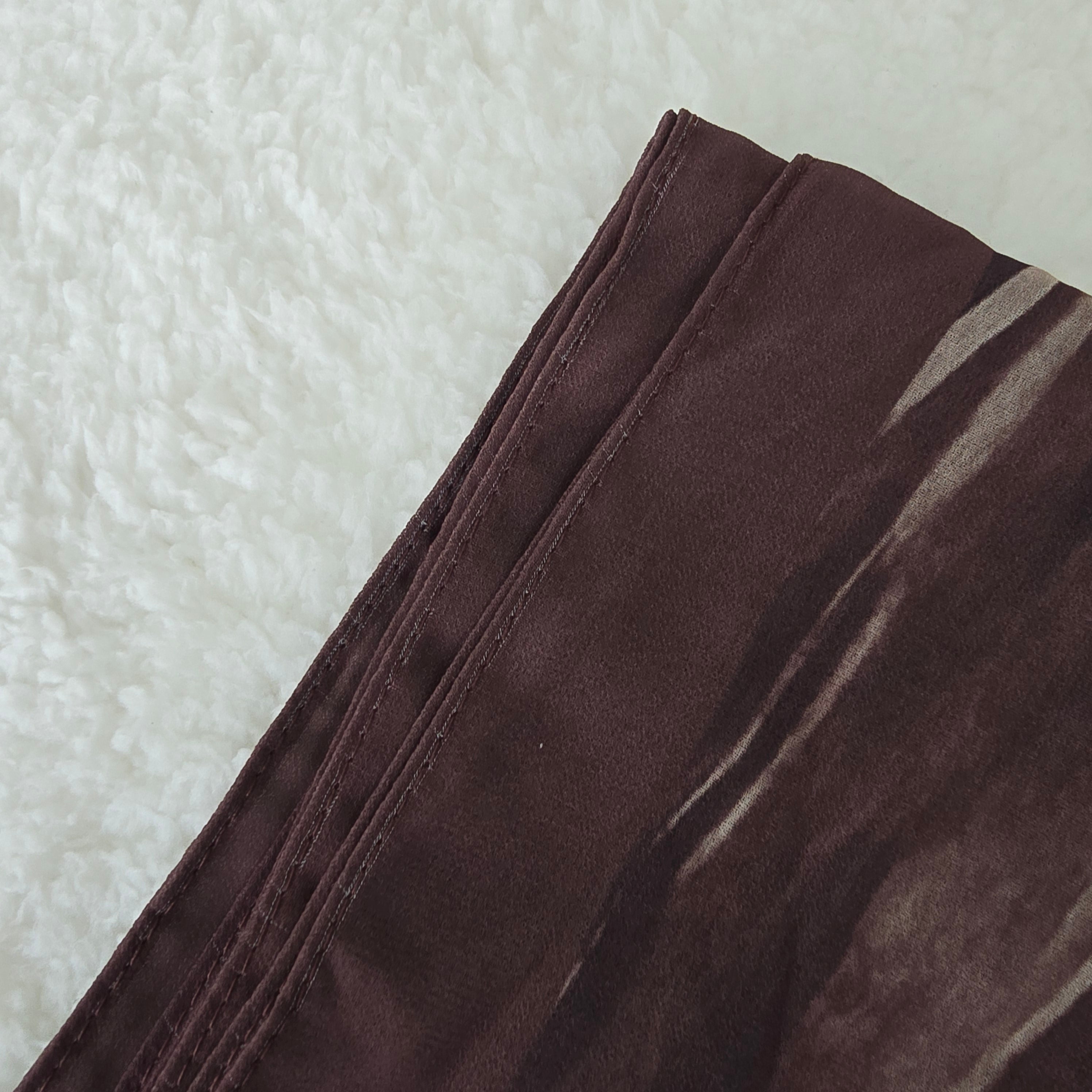 1pc Women's Printed Chiffon Hijab , Lightweight Soft Scarf, Elegant Muslim Headwrap, Breathable Modest Wear for All Seasons