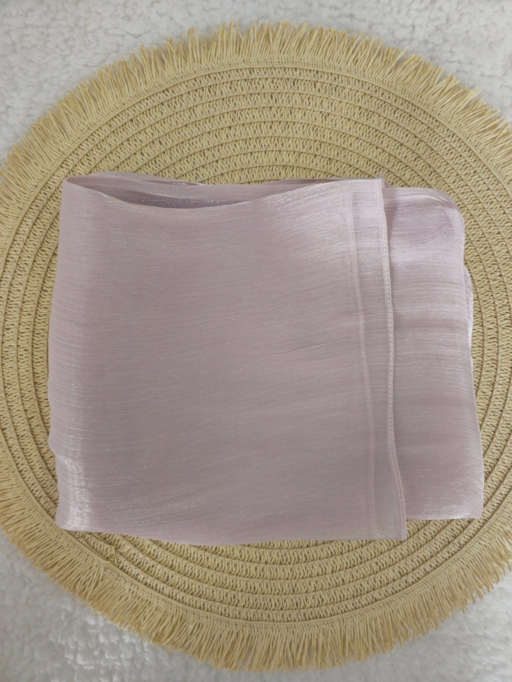 1pc Premium Dusty Lilac Shimmer Satin Hijab – Smooth, Shiny, Elegant Headscarf for Women | Elanee Modest