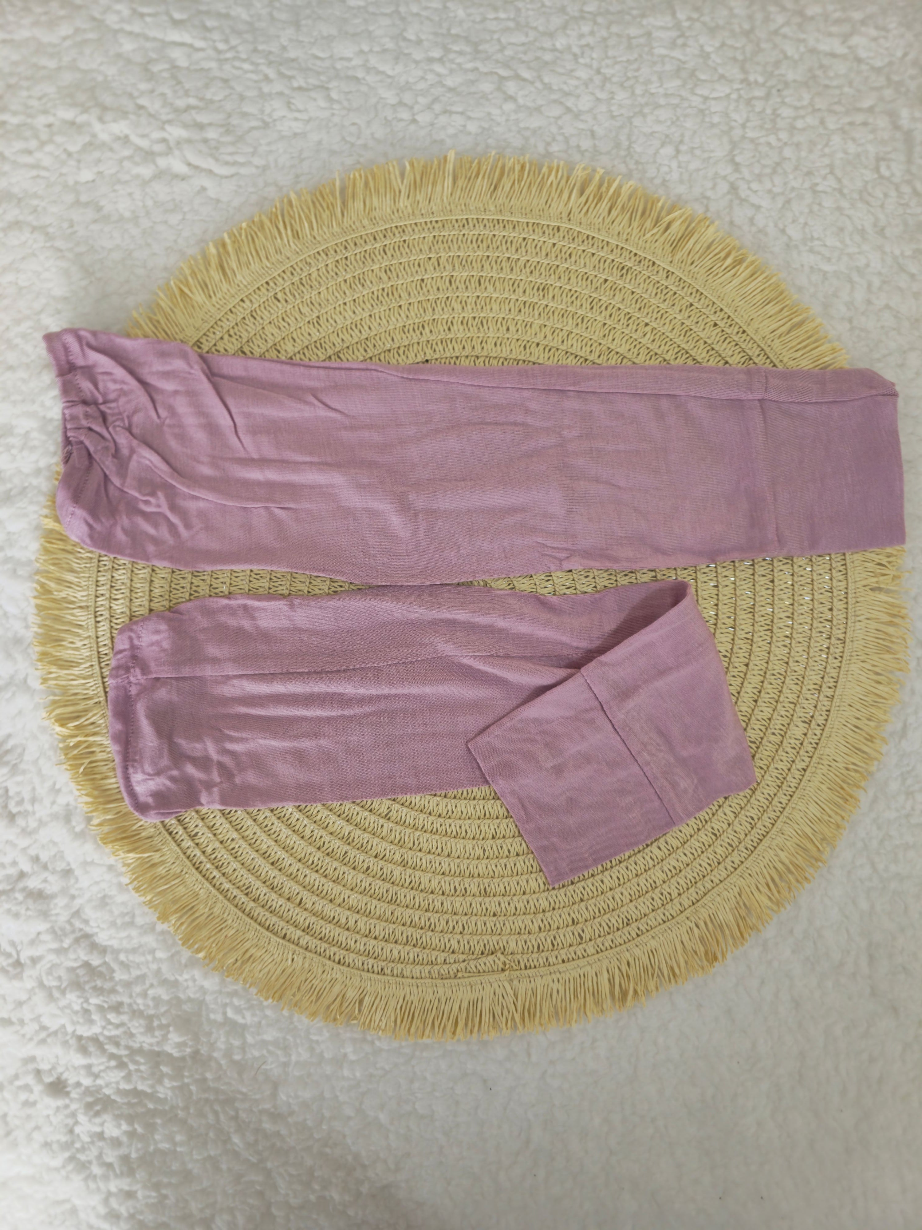 1 Pair Women's Cotton Hijab Sleeves | Hand socks – Long Arm Sleeves, Fingerless Gloves for Modest Wear, Islamic Gift