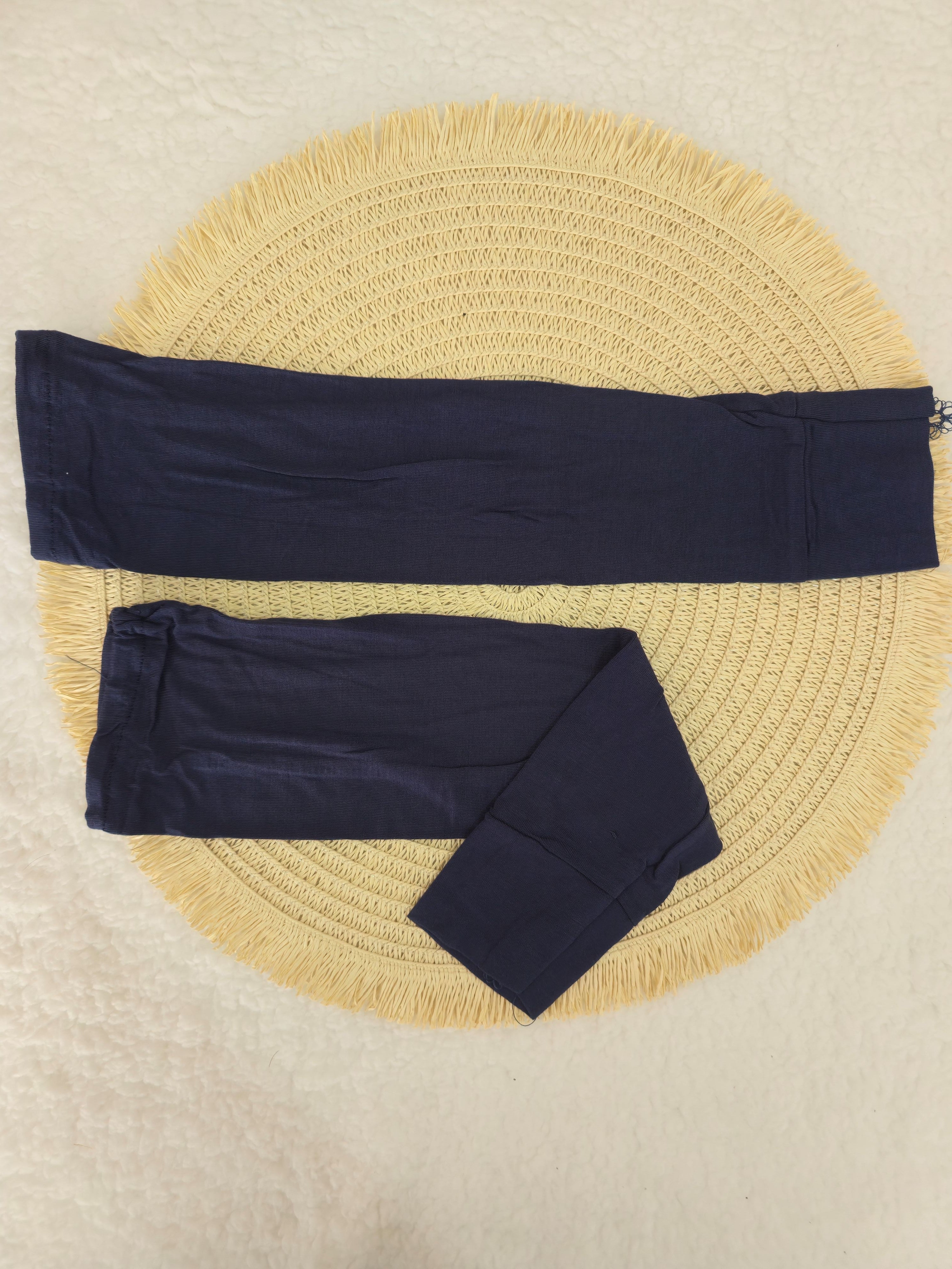 1 Pair Women's Cotton Hijab Sleeves | Hand socks – Long Arm Sleeves, Fingerless Gloves for Modest Wear, Islamic Gift