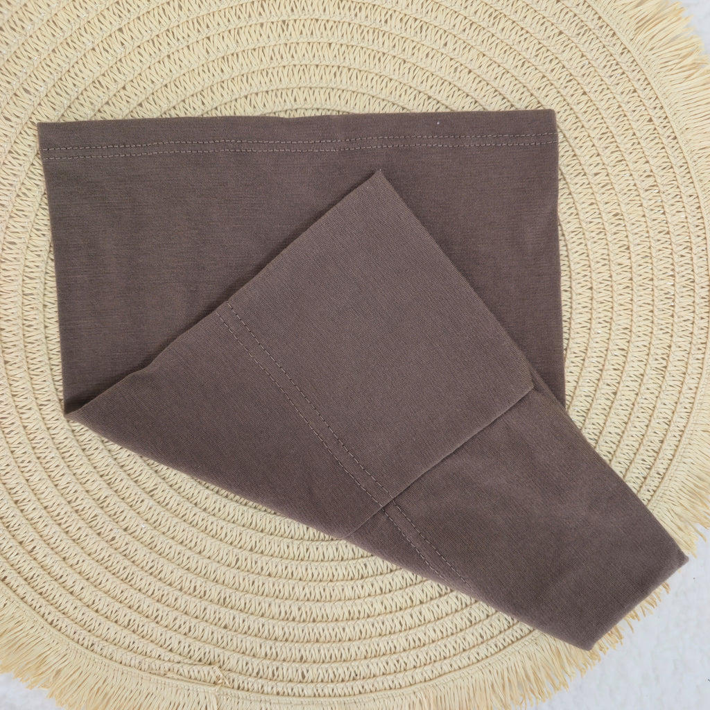 Syria Single Colour Premium Hijab Cap – Soft, Stretchable Undercaps for Women | Elanee Modest