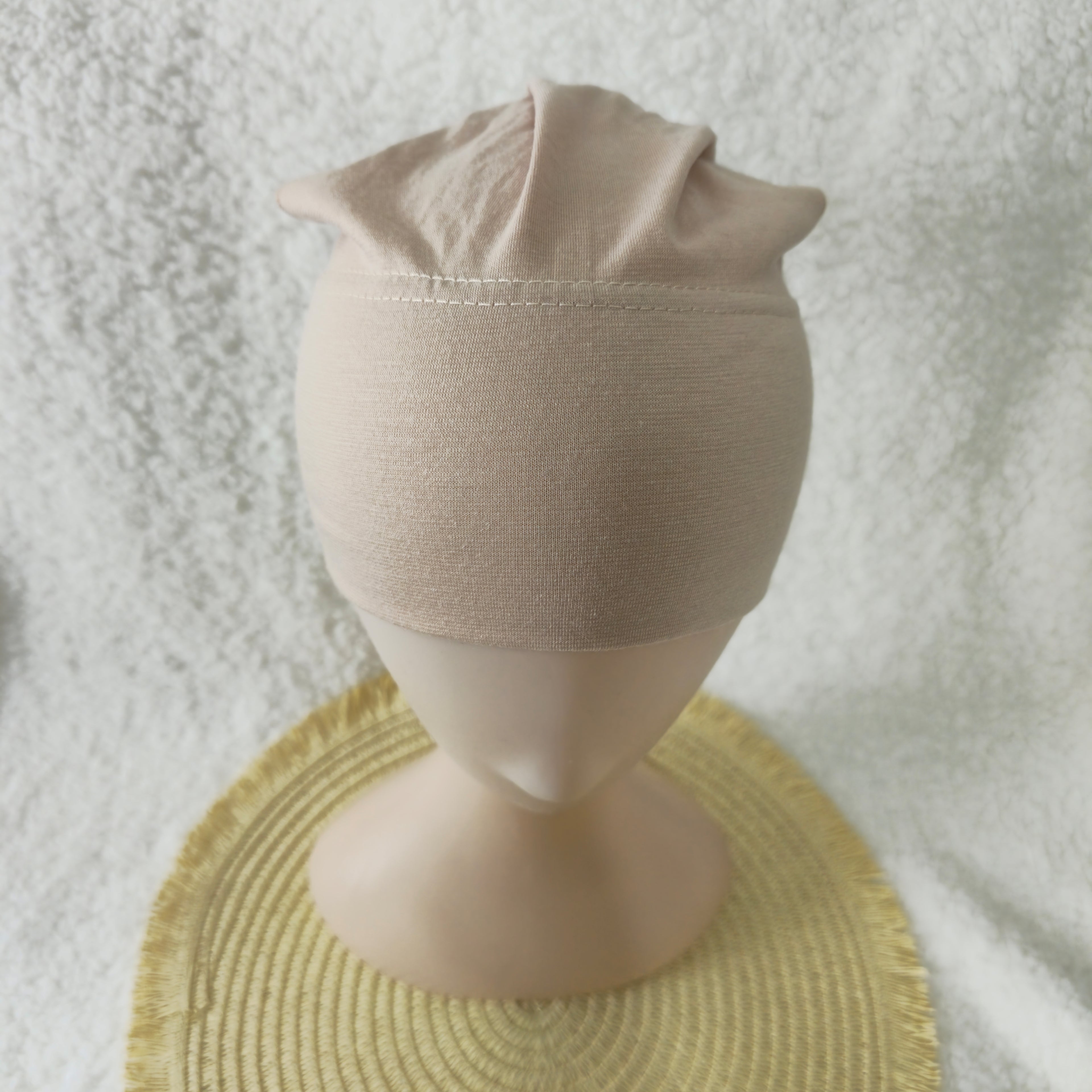 Syria Single Colour Premium Hijab Cap – Soft, Stretchable Undercaps for Women | Elanee Modest