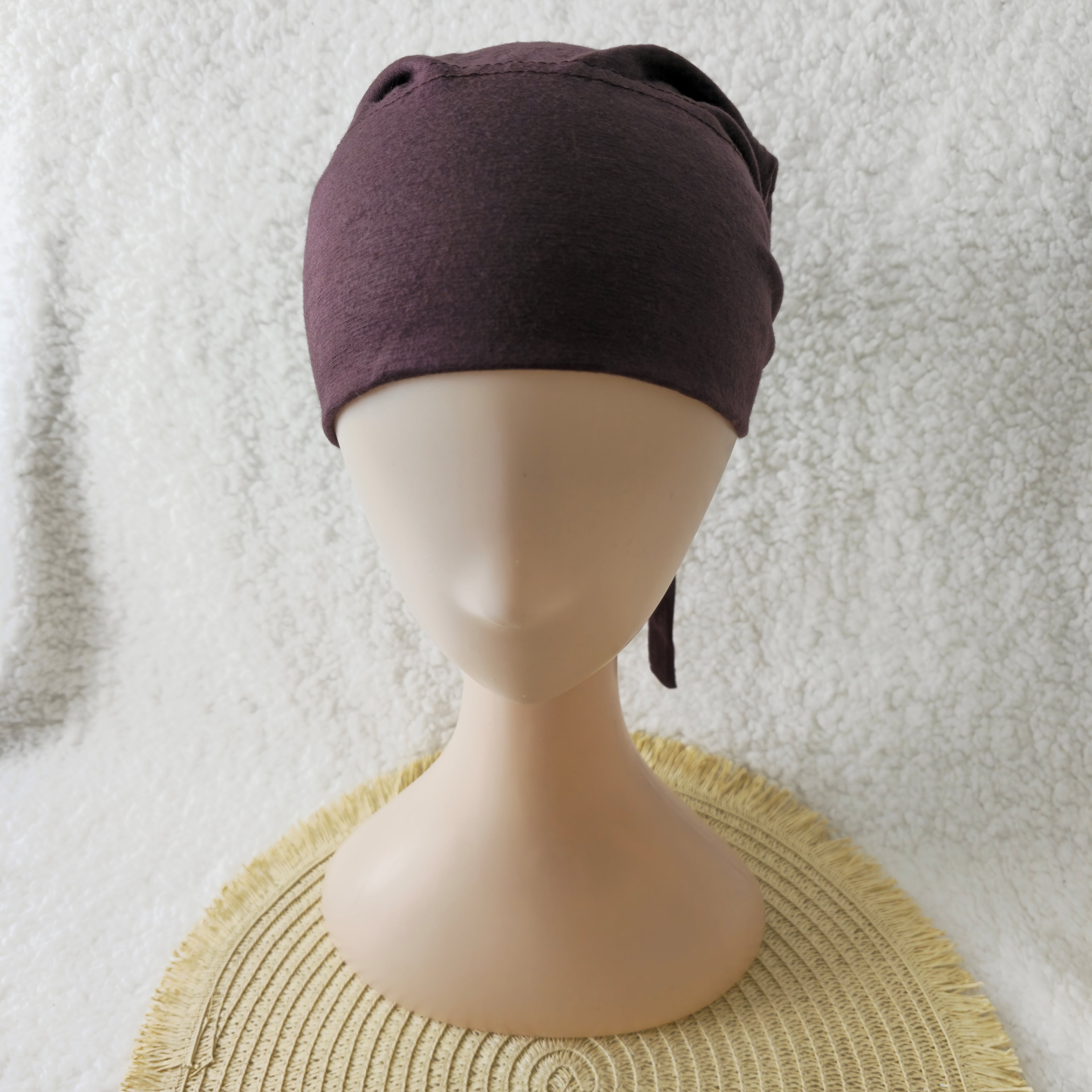 Tali Single Colour Premium Hijab Cap with tie – Soft, Stretchable Undercaps for Women | Elanee Modest