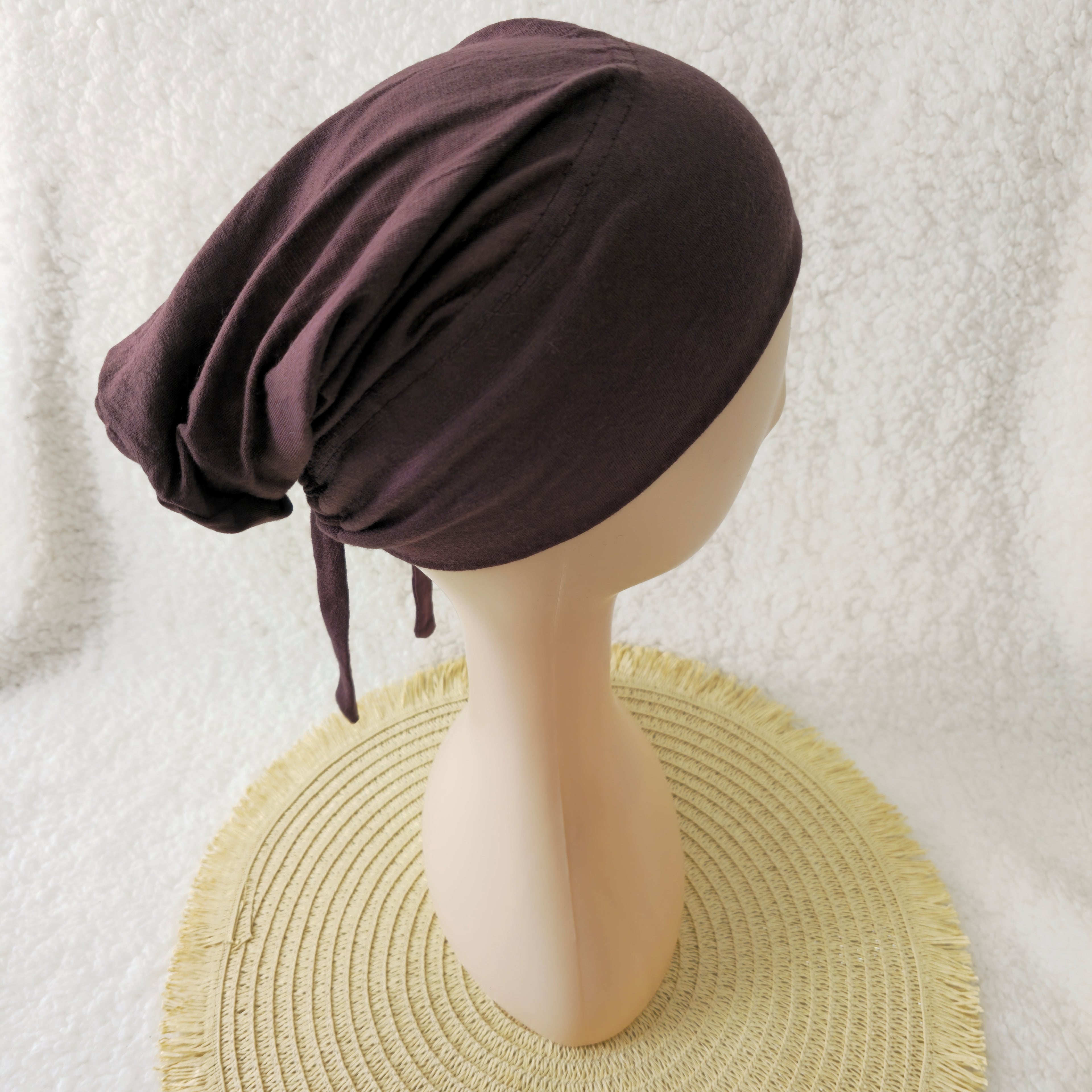 Tali Single Colour Premium Hijab Cap with tie – Soft, Stretchable Undercaps for Women | Elanee Modest