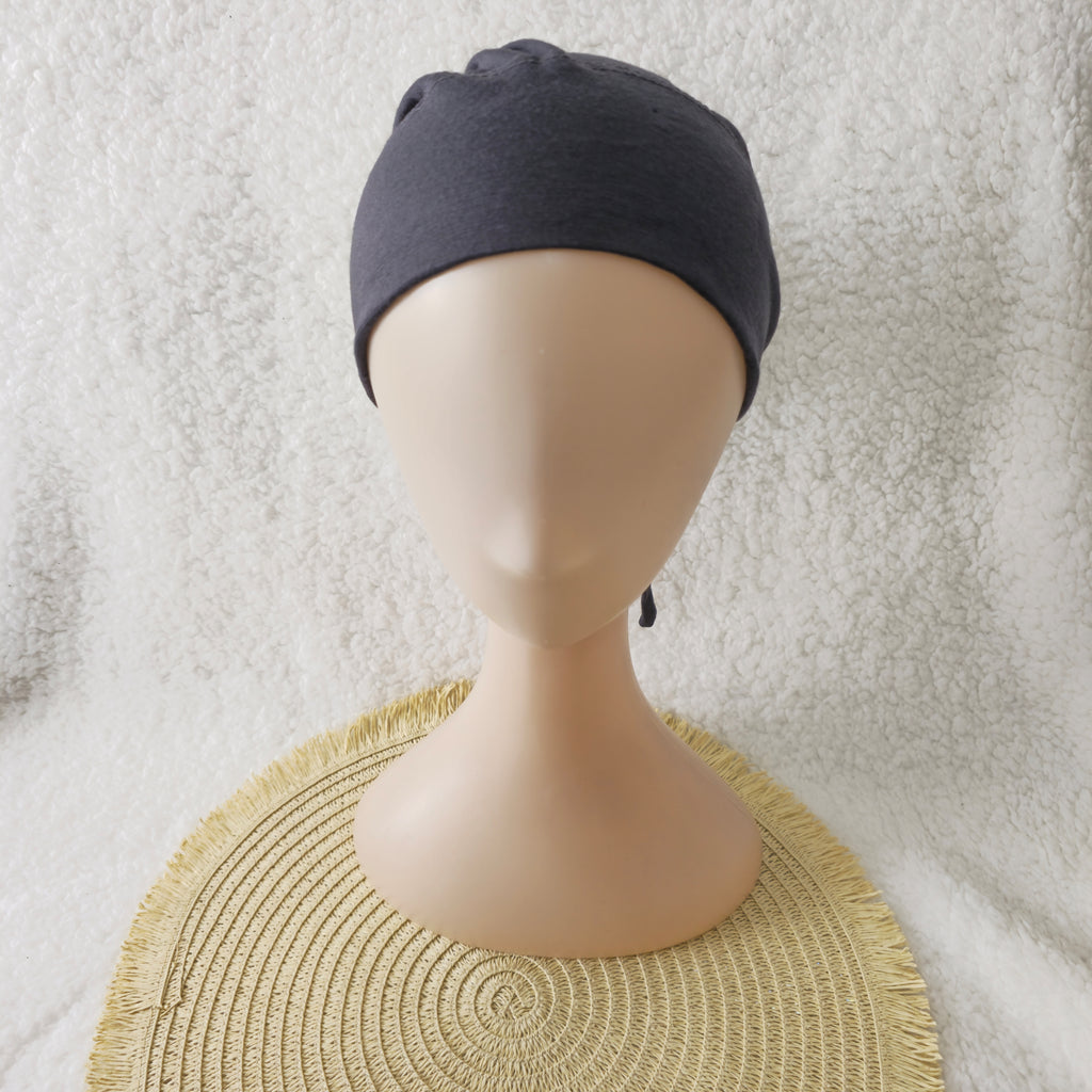 Tali Single Colour Premium Hijab Cap with tie – Soft, Stretchable Undercaps for Women | Elanee Modest