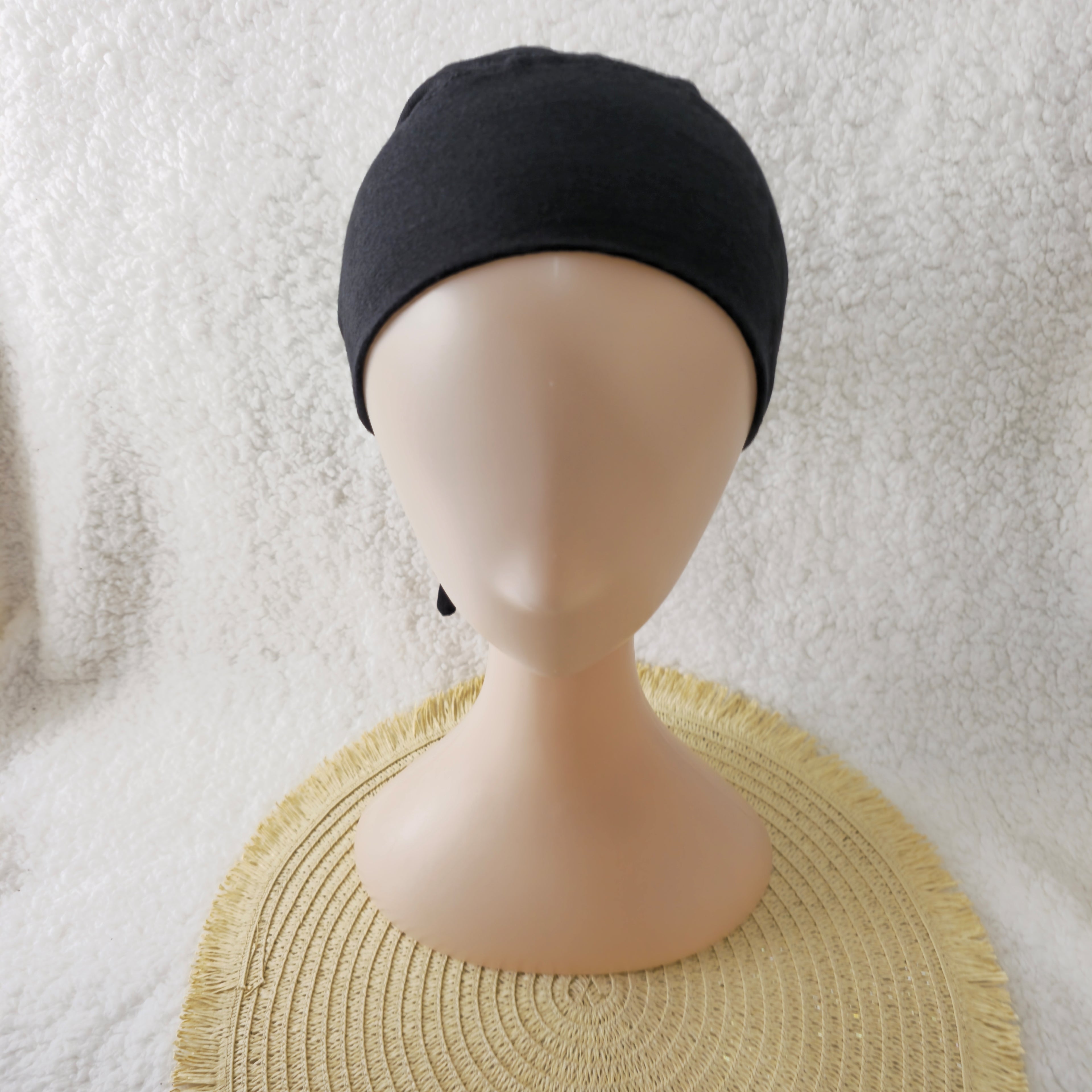 Tali Single Colour Premium Hijab Cap with tie – Soft, Stretchable Undercaps for Women | Elanee Modest