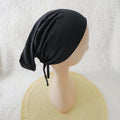 Tali Single Colour Premium Hijab Cap with tie – Soft, Stretchable Undercaps for Women | Elanee Modest