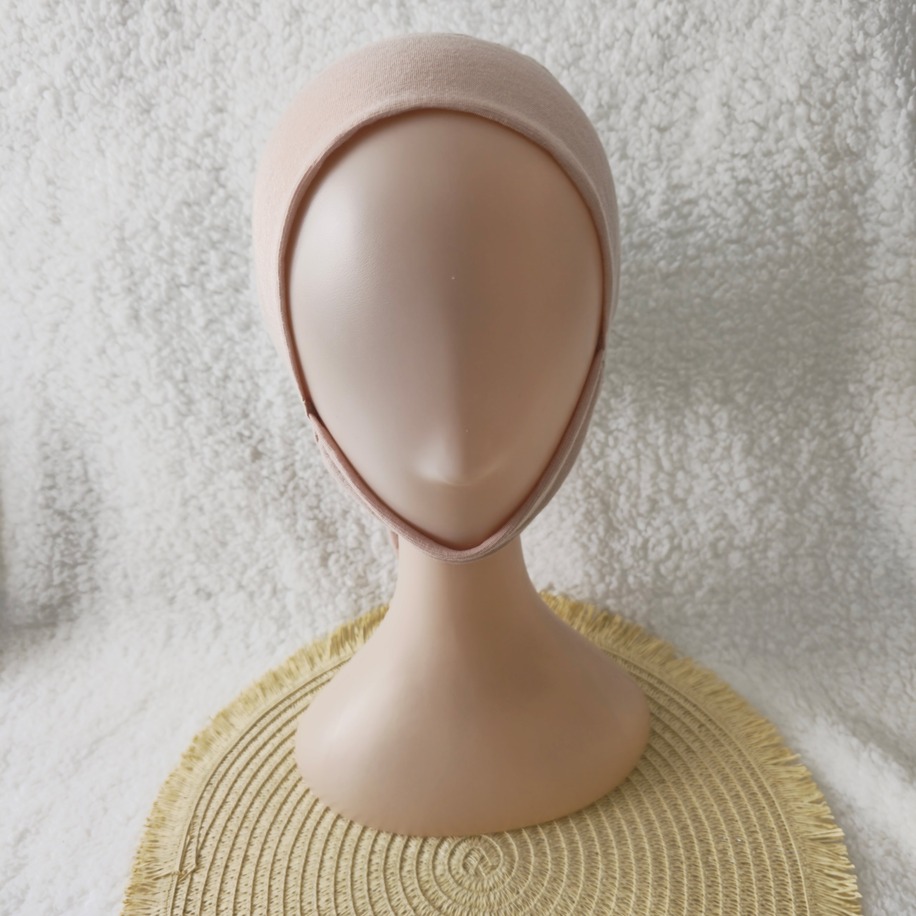 Dagu Single Colour Premium Hijab Cap with tie and chin cover – Soft, Stretchable Undercaps for Women | Elanee Modest