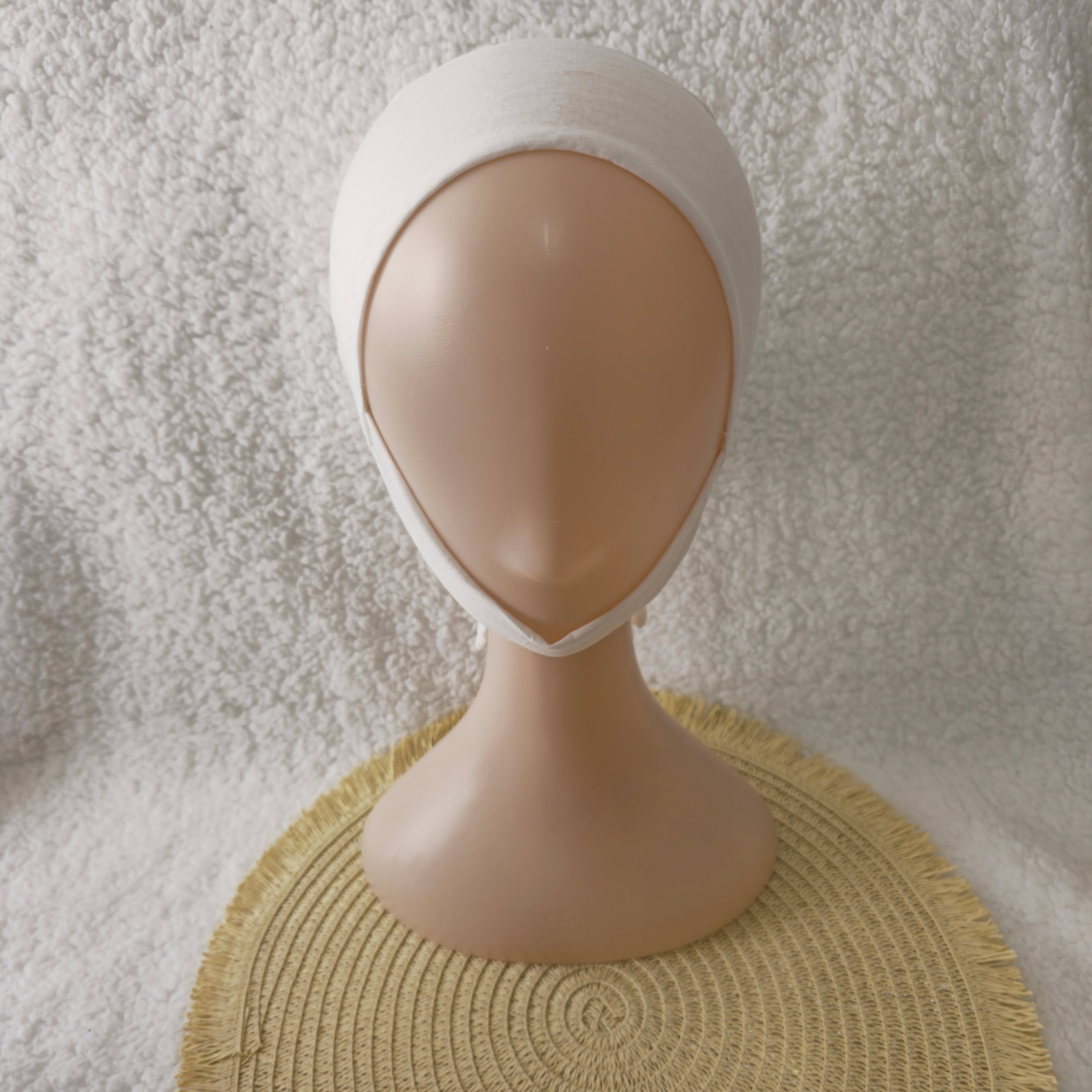 Dagu Single Colour Premium Hijab Cap with tie and chin cover – Soft, Stretchable Undercaps for Women | Elanee Modest