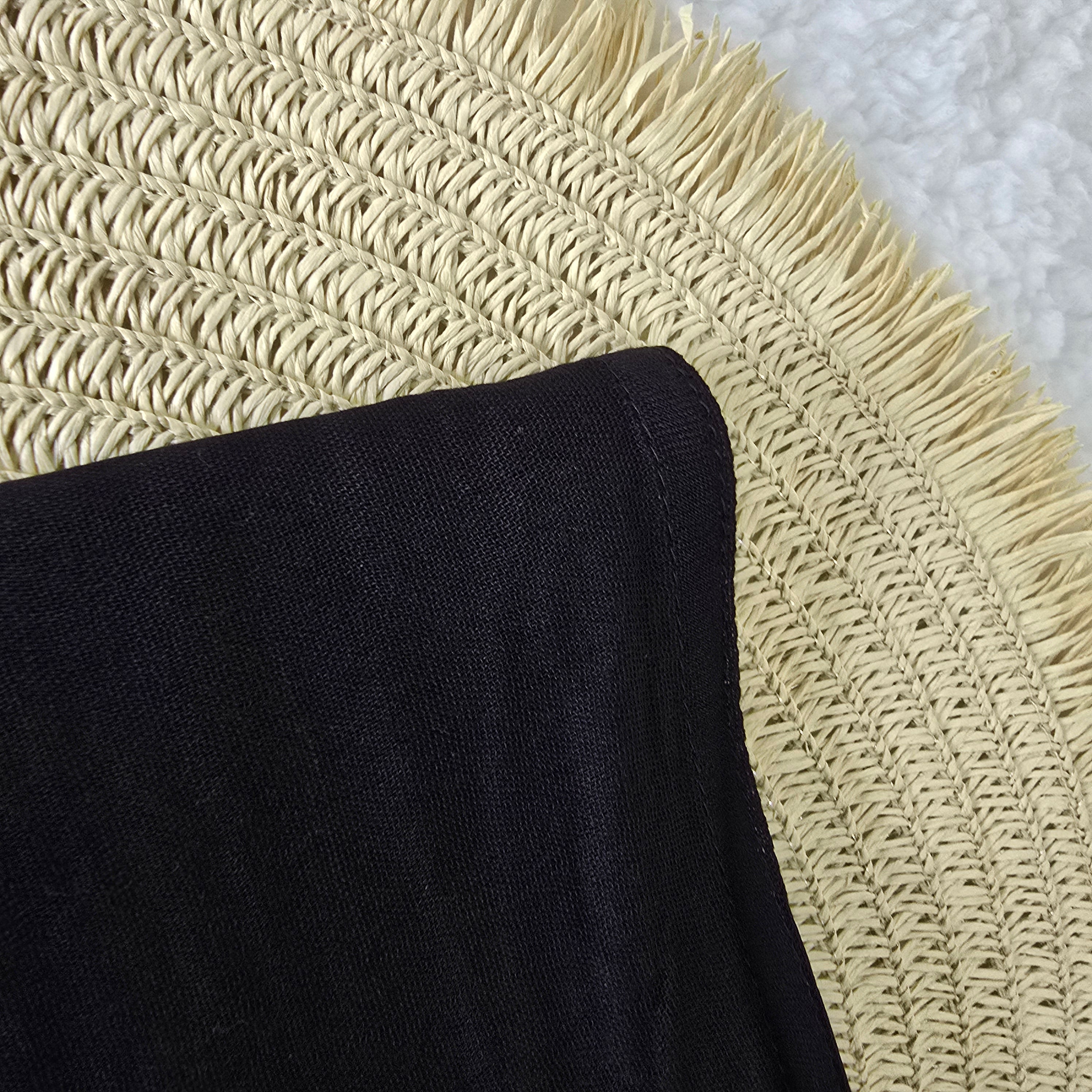 1pc Women's Bamboo Hijab Black, Solid Color Eco-Friendly Scarf, Breathable Bamboo  Hijab, Muslim Headwrap, Suitable for All Seasons