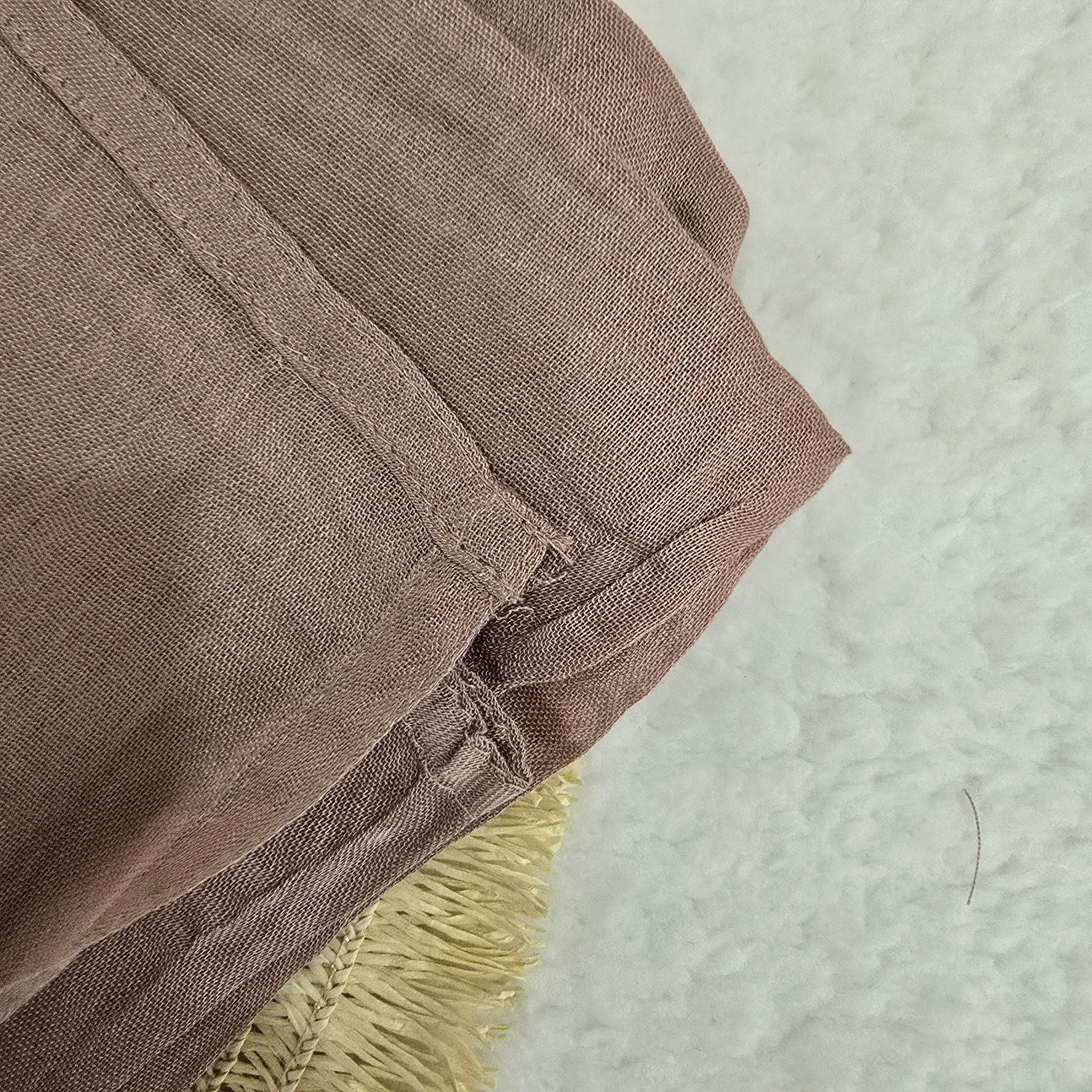 1pc Women's Bamboo Hijab Dusty Plum, Solid Color Eco-Friendly Scarf, Breathable Bamboo  Hijab, Muslim Headwrap, Suitable for All Seasons