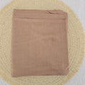 1pc Women's Bamboo Hijab Fawn, Solid Color Eco-Friendly Scarf, Breathable Bamboo  Hijab, Muslim Headwrap, Suitable for All Seasons