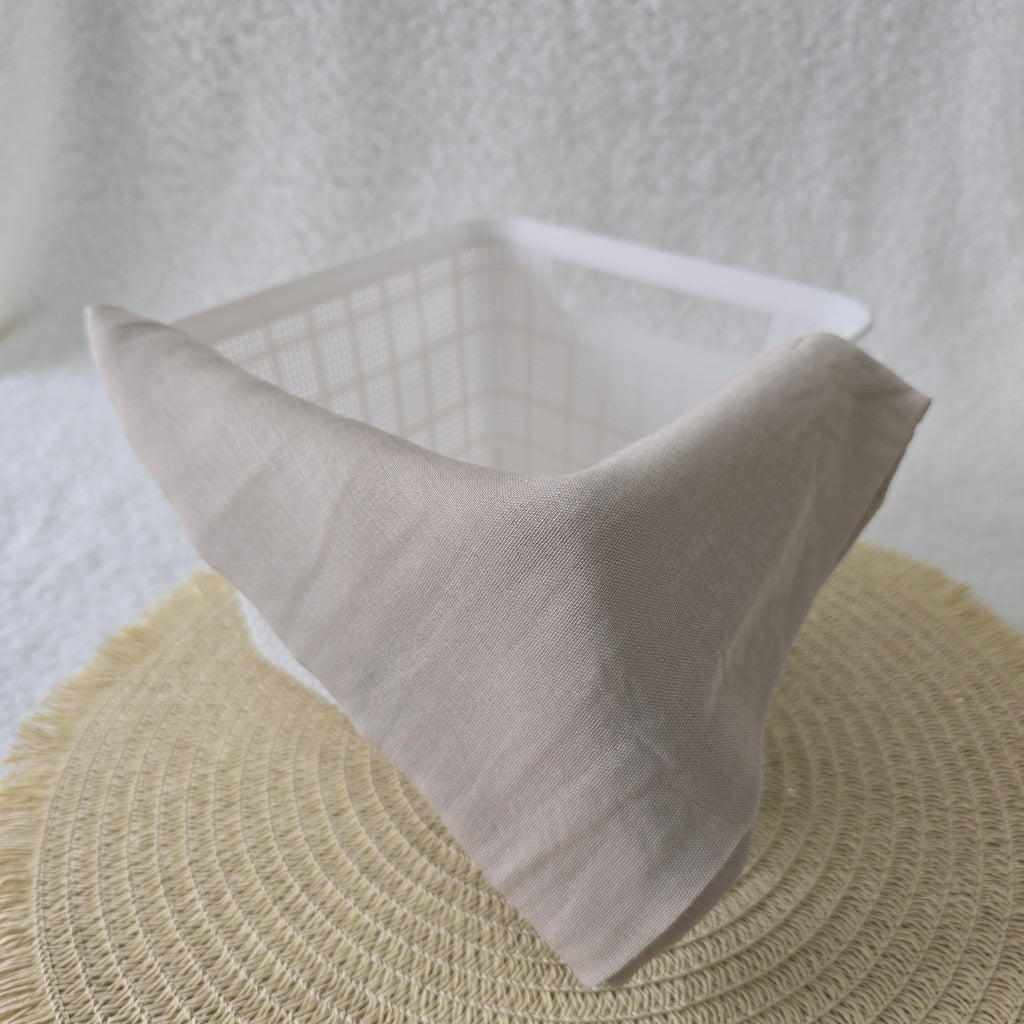 1pc Women's Bamboo Hijab Light Taupe, Solid Color Eco-Friendly Scarf, Breathable Bamboo  Hijab, Muslim Headwrap, Suitable for All Seasons