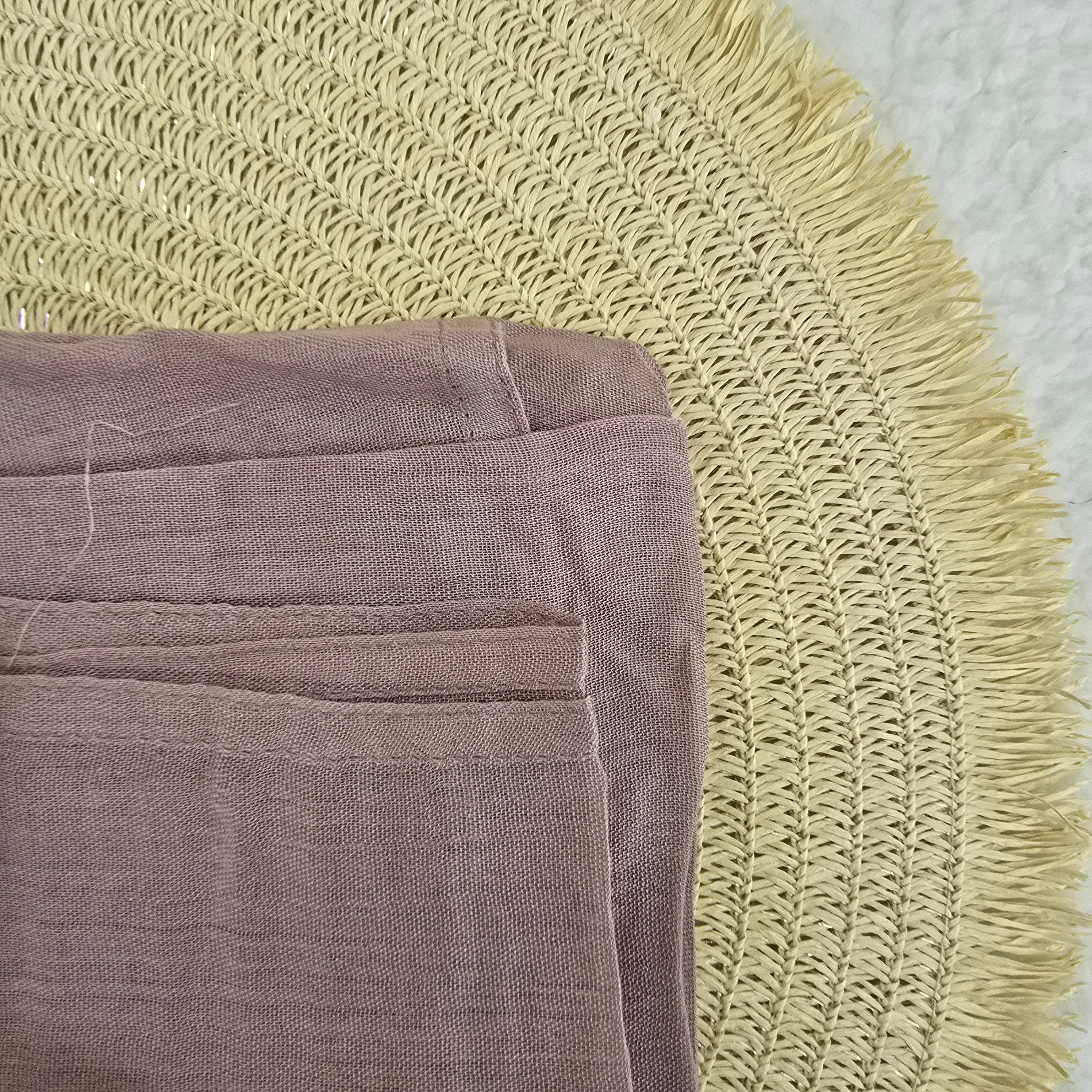 1pc Women's Bamboo Hijab Rose Taupe, Solid Color Eco-Friendly Scarf, Breathable Bamboo  Hijab, Muslim Headwrap, Suitable for All Seasons