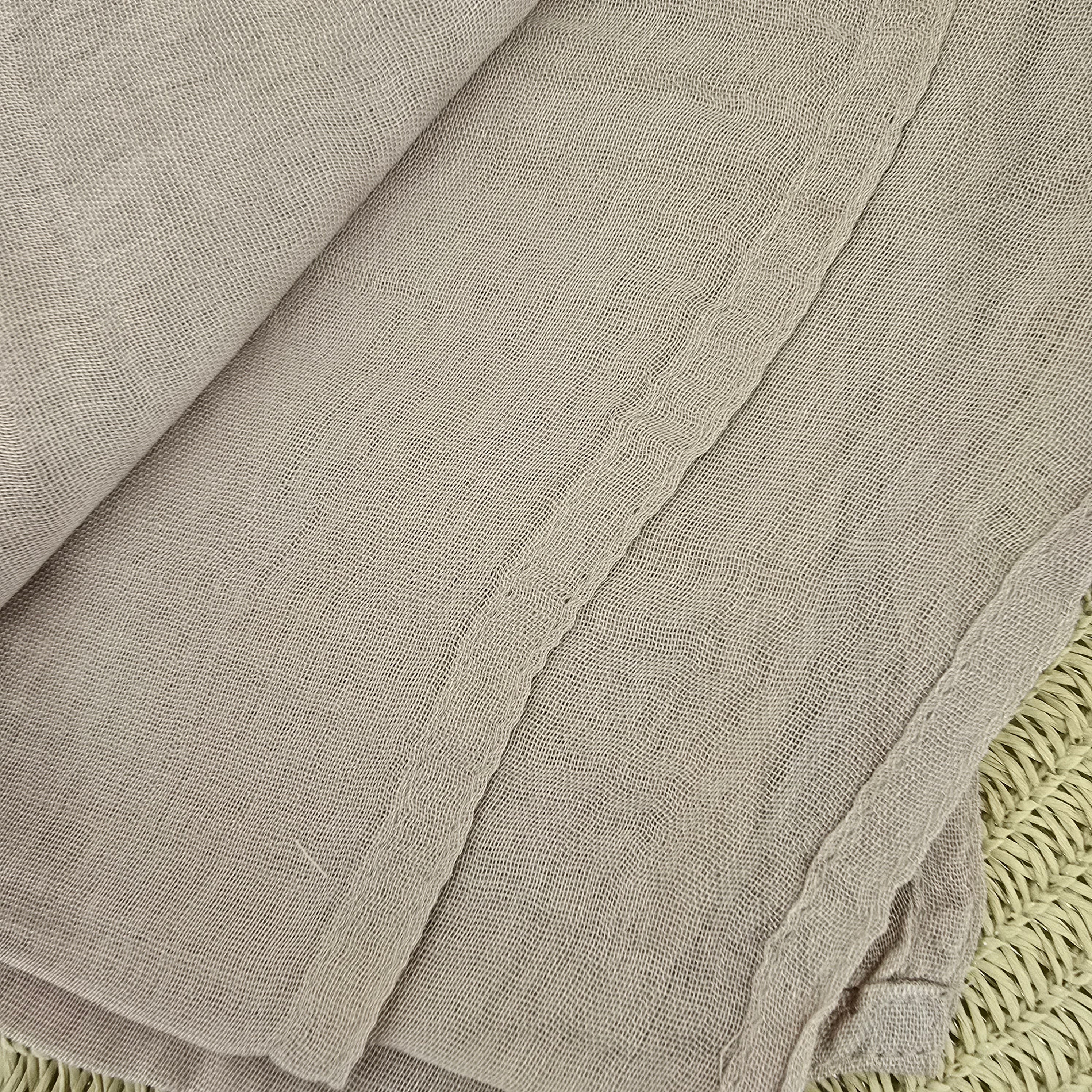 1pc Women's Bamboo Hijab Stone Nude, Solid Color Eco-Friendly Scarf, Breathable Bamboo  Hijab, Muslim Headwrap, Suitable for All Seasons