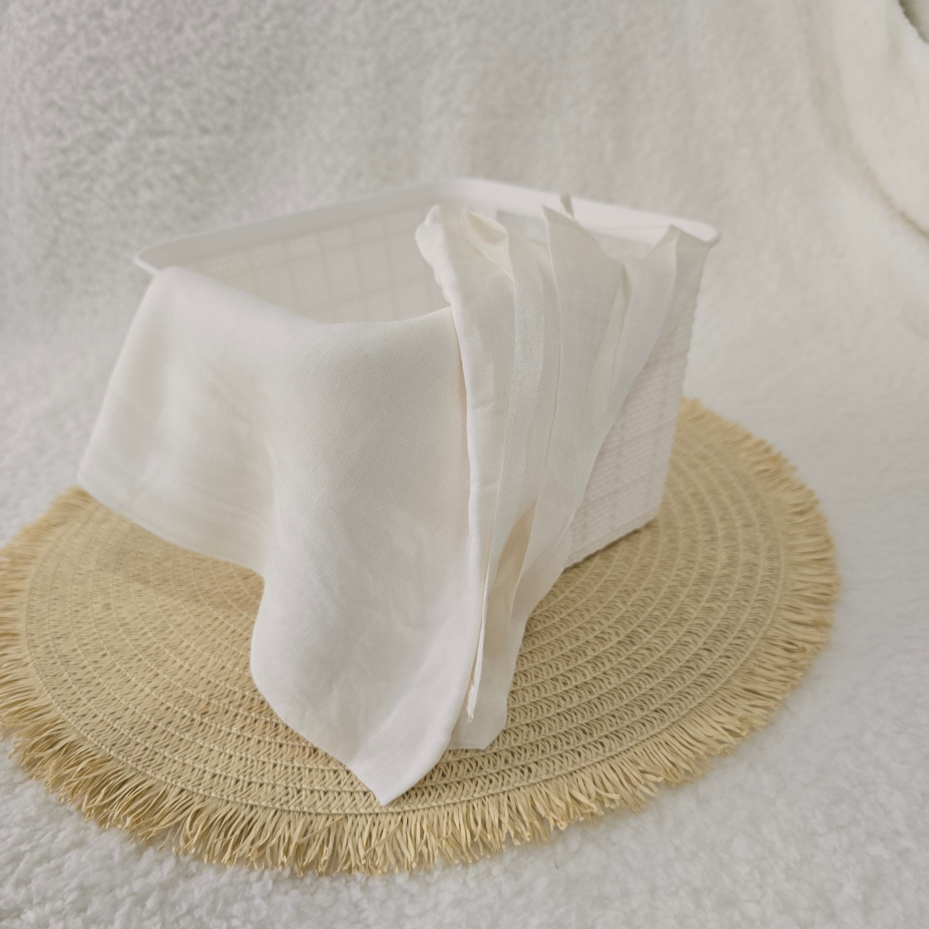 1pc Women's Bamboo Hijab White, Solid Color Eco-Friendly Scarf, Breathable Bamboo  Hijab, Muslim Headwrap, Suitable for All Seasons