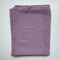 1pc Women's Chiffon Hijab Medium Lilac, Solid Color Knitted Scarf, Chiffon Hijab, Muslim Prayer Headwrap, Suitable For All Seasons