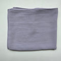 1pc Women's Chiffon Hijab Periwinkle Grey, Solid Color Knitted Scarf, Chiffon Hijab, Muslim Prayer Headwrap, Suitable For All Seasons