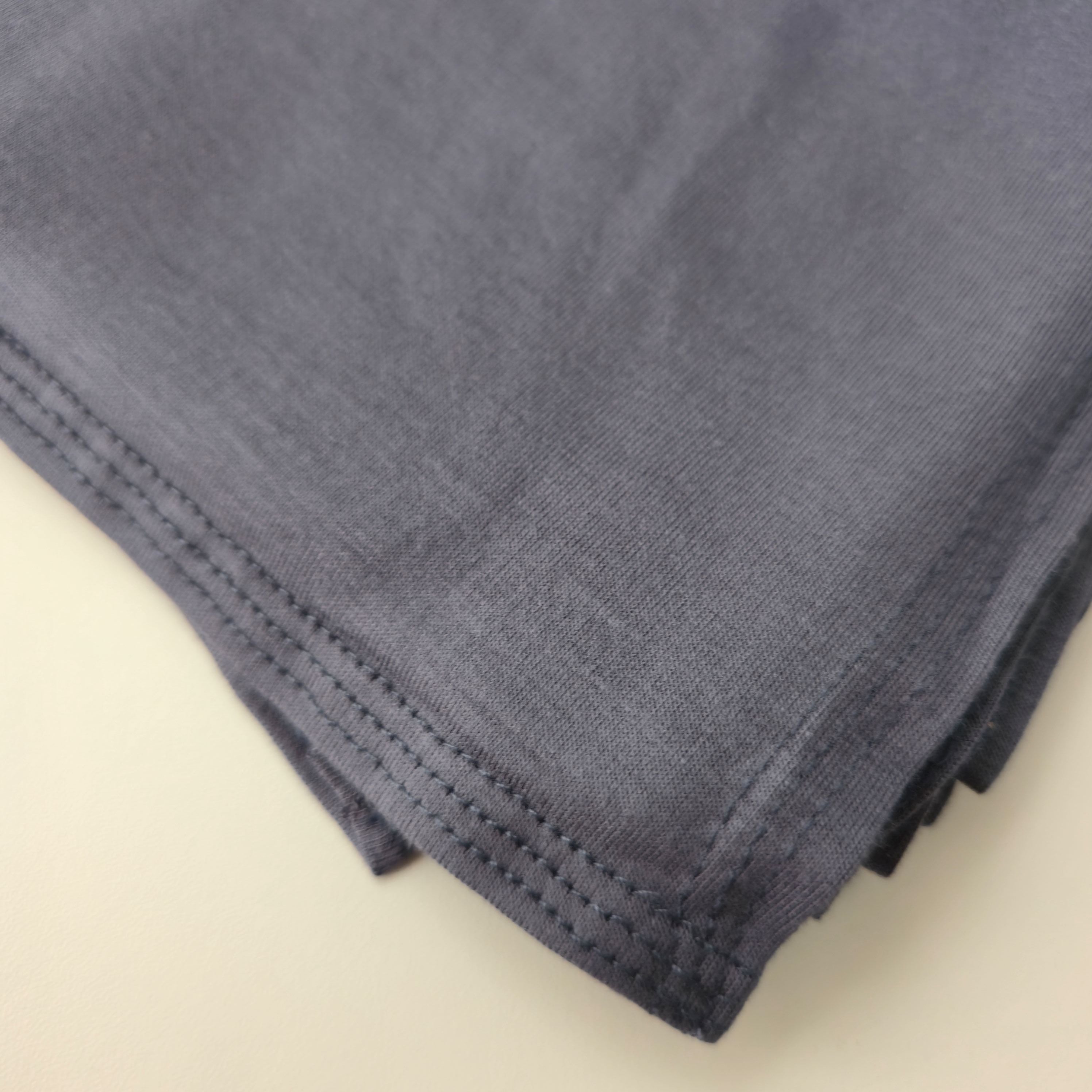 1pc Women's Premium Jersey Hijab Indigo Charcoal, Solid Color Knitted Scarf, Jersey Hijab, Muslim Prayer Headwrap, Suitable For All Seasons