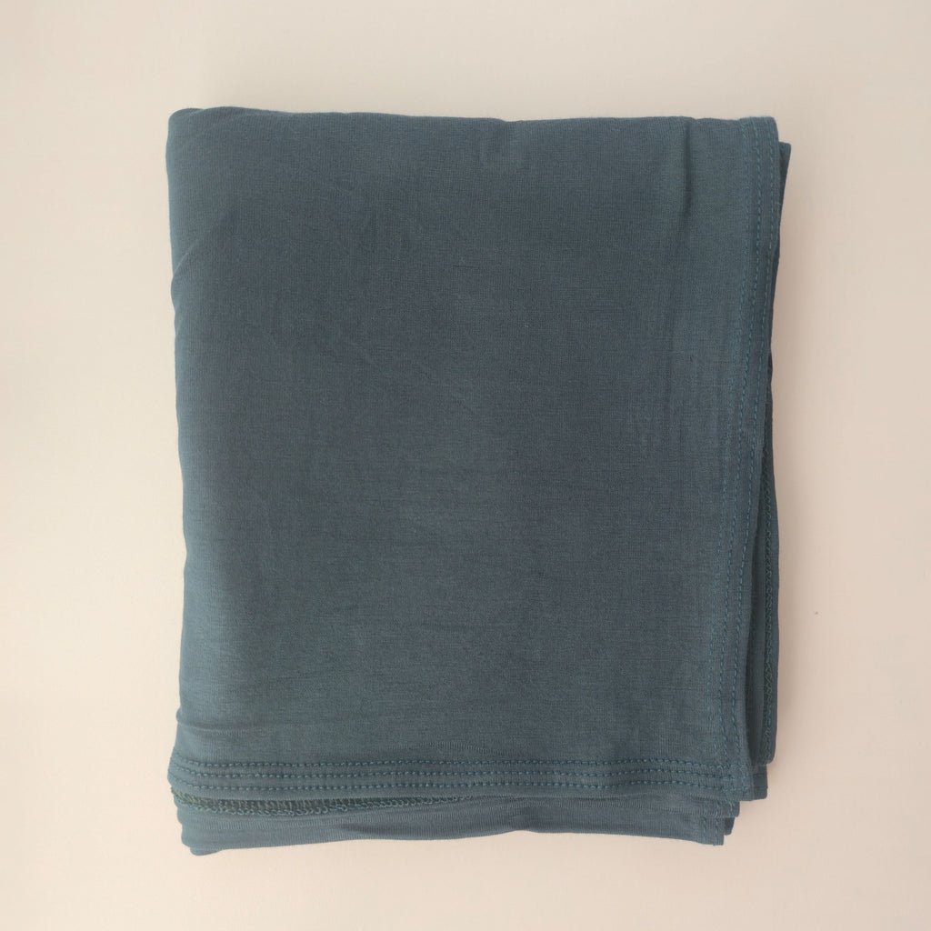 1pc Women's Premium Jersey Hijab Pine Green, Solid Color Knitted Scarf, Jersey Hijab, Muslim Prayer Headwrap, Suitable For All Seasons