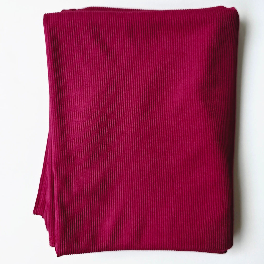 Ribbed Jersey Hijab Cardinal Red