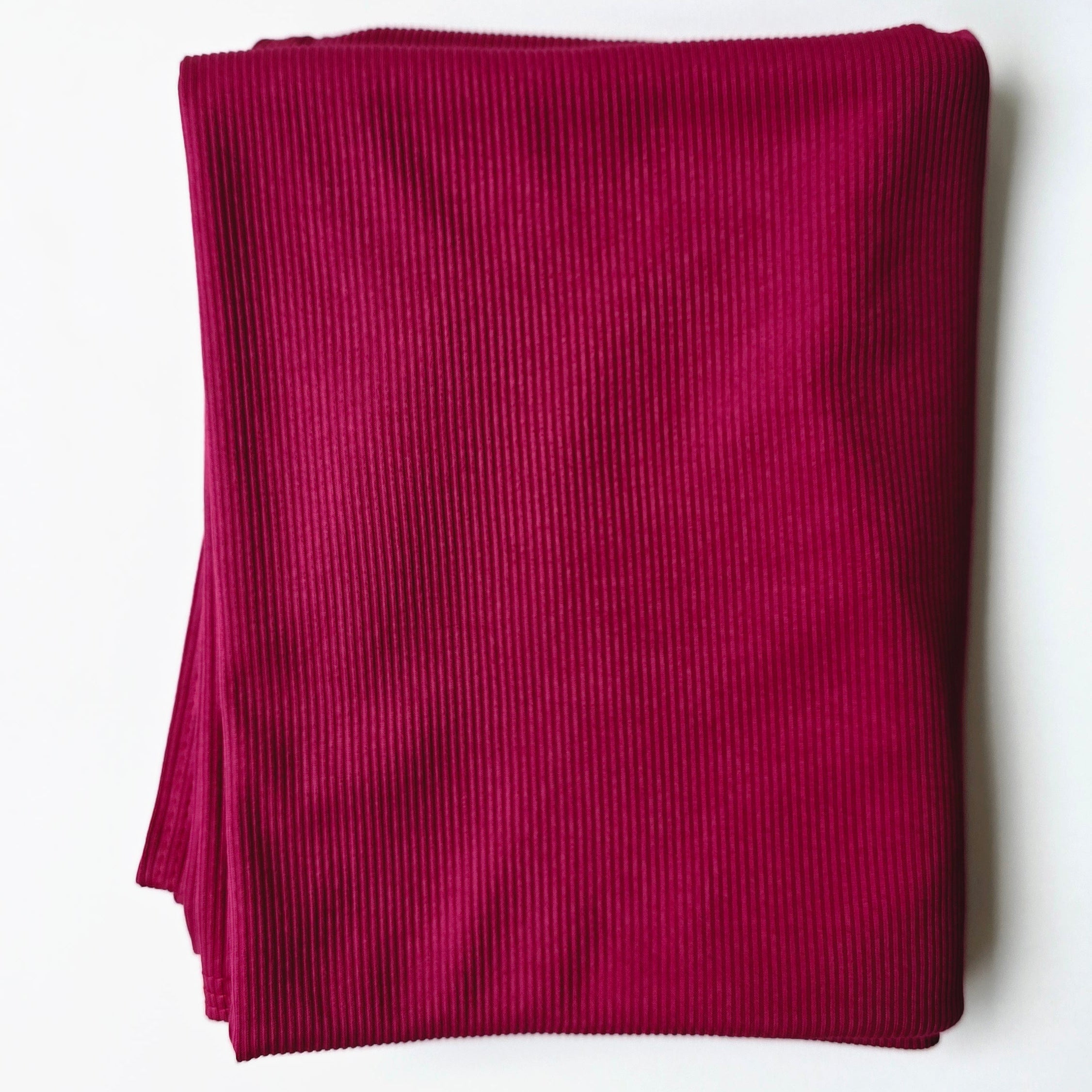 Ribbed Jersey Hijab Cardinal Red