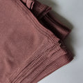 Ribbed Jersey Hijab Dusty Rosewood