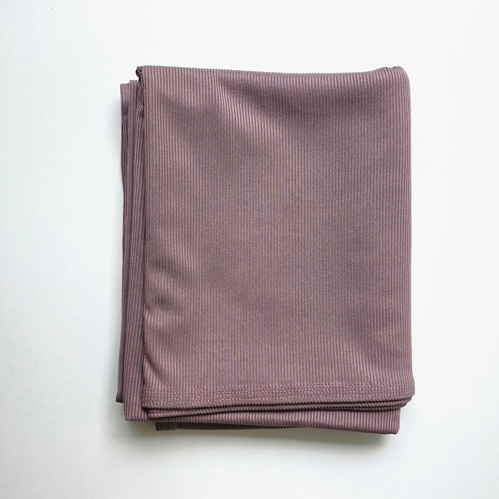Ribbed Jersey Hijab Lavender