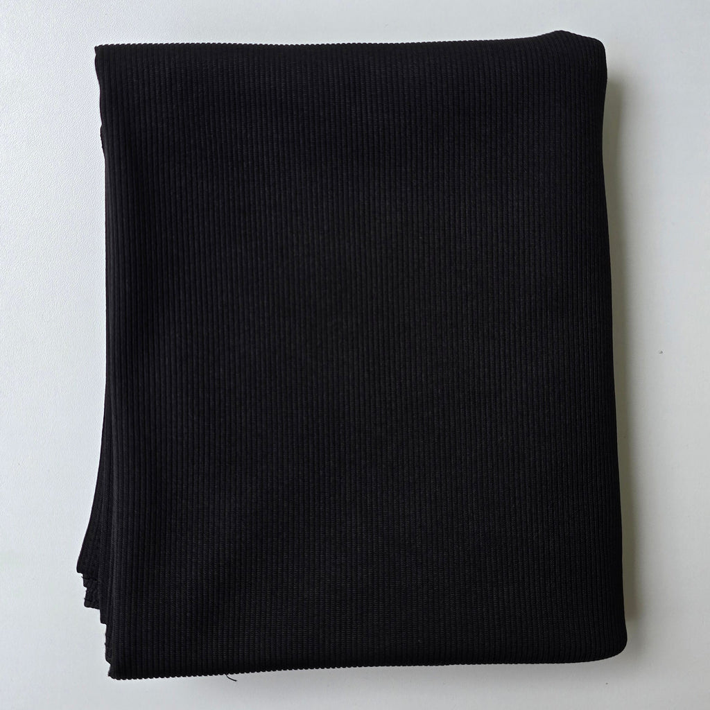 Ribbed Jersey Hijab black