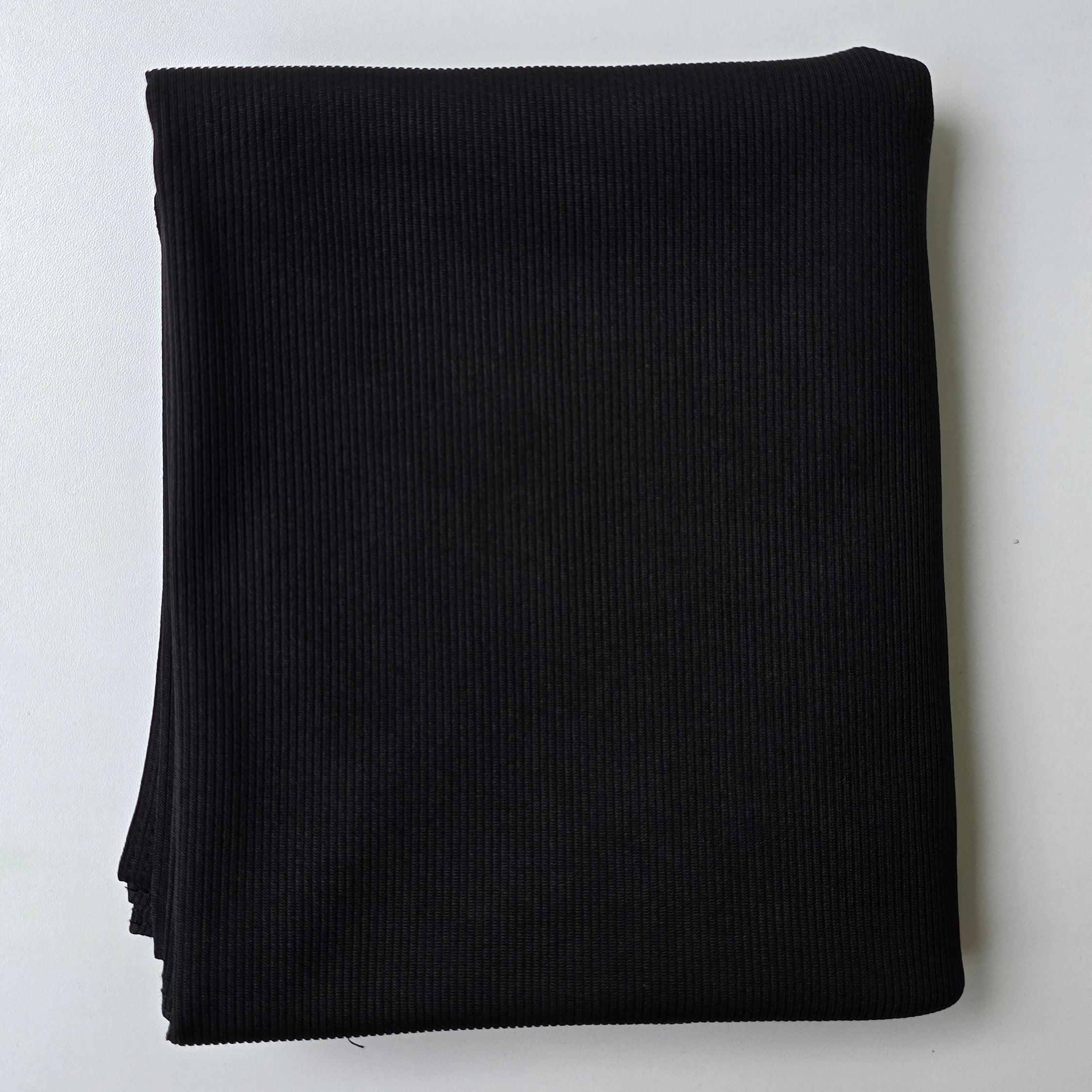Ribbed Jersey Hijab black